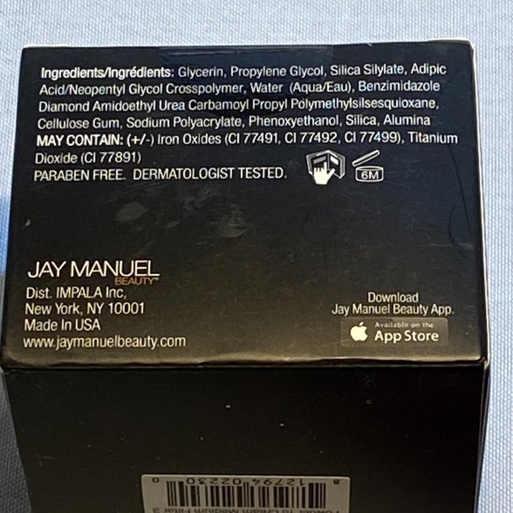 Jay Manuel Beauty Filter Finish Powder To Cream Foundation Medium Filter 3 NIB - Picture 5 of 7